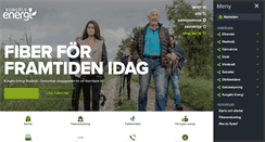 Desktop Screenshot of kungalvenergi.se