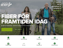 Tablet Screenshot of kungalvenergi.se